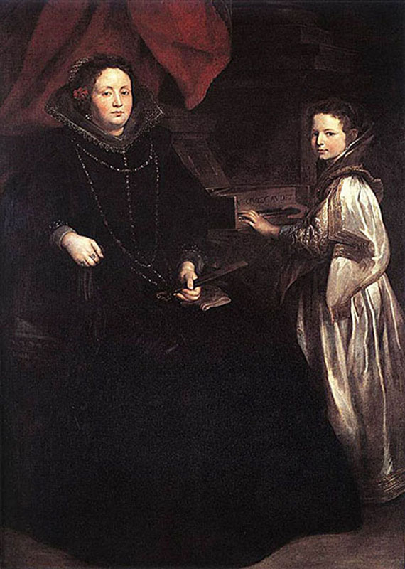 Porzia Imperiale and her Daughter